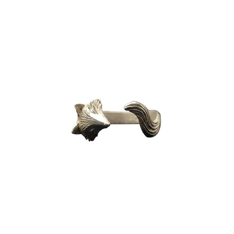 Silver Fox Ring for Women