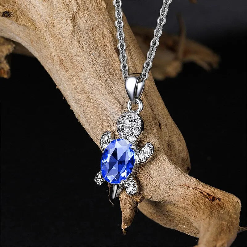 Beautiful Sea Turtle Necklace with Bonus Earrings – Limited Time Offer